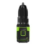 Дрель-шуруповерт акк. Greenworks DD345, 24V, б/щет, 27/45 Нм, 13мм, 1х2Ач, ЗУ, кор (3708307CUA) — фото 3