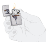 Зажигалка ZIPPO Sword Skull Design 49488