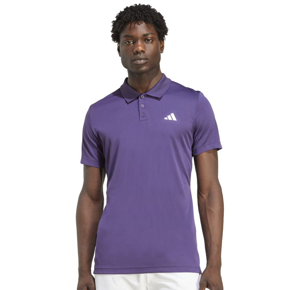 Мужское теннисное поло Adidas Climacool FreeLift — aurora plum