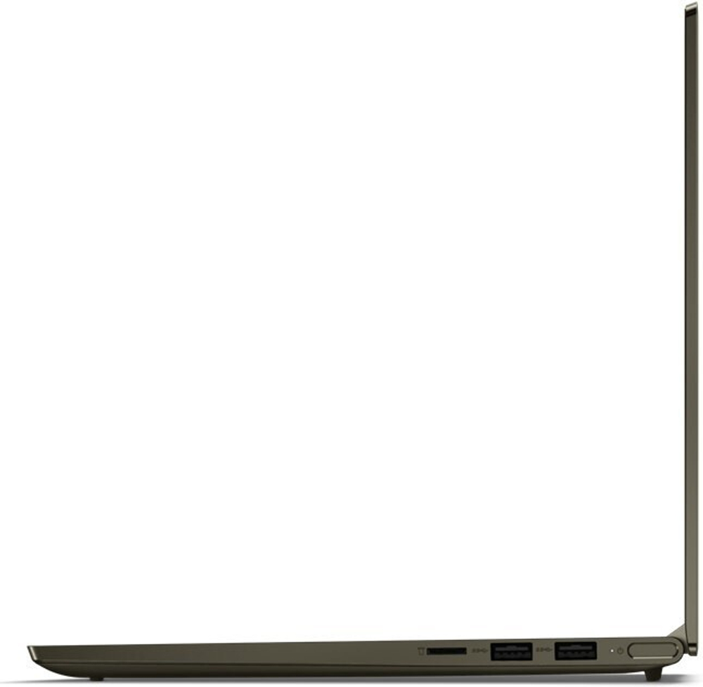 Ультрабук Lenovo Yoga Slim 7 14IIL05 14;(1920x1080)IPS/ i5-1035G4(1.1ГГц)/ 16Гб/ 1Тб SSD/ Iris Plus Graphics/ нет DVD/ Win10 / Зеленый 82A1008BRU