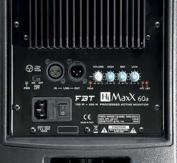 FBT HiMaxX 60A активная АС, 1100Вт, динамик 15 дюймов