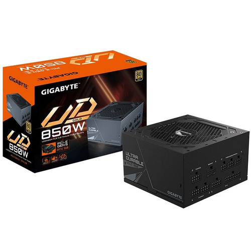 Блок питания Gigabyte 850W GP-UD850GM PG5 V2 (модульный, 16 Pin PCIe 5.0, 80 PLUS Gold)