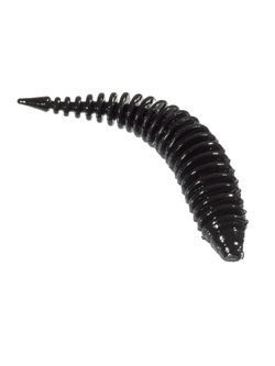 Приманка ZUB-MAGGOT SLIM 50мм(2")-10шт, (цвет 701) черный