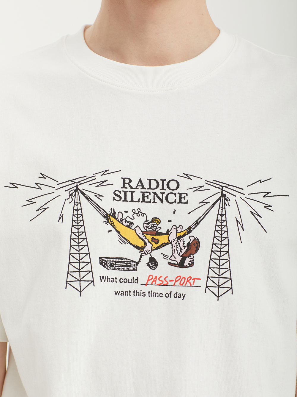 Мужская Футболка Radio Silence