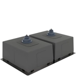 Кухонная мойка Reflexion Garda RX2170BL оружейная сталь