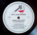 Mercyful Fate / In The Shadows (LP)
