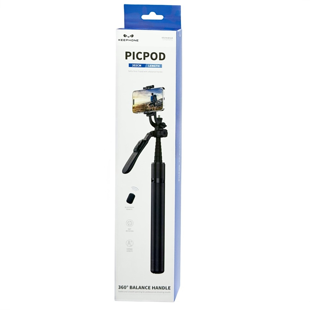 Монопод Keephone PICPOD (KPPICPODBK) черный