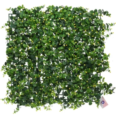 Трава искусственная «Green garden» 50*50см травка с цветочками