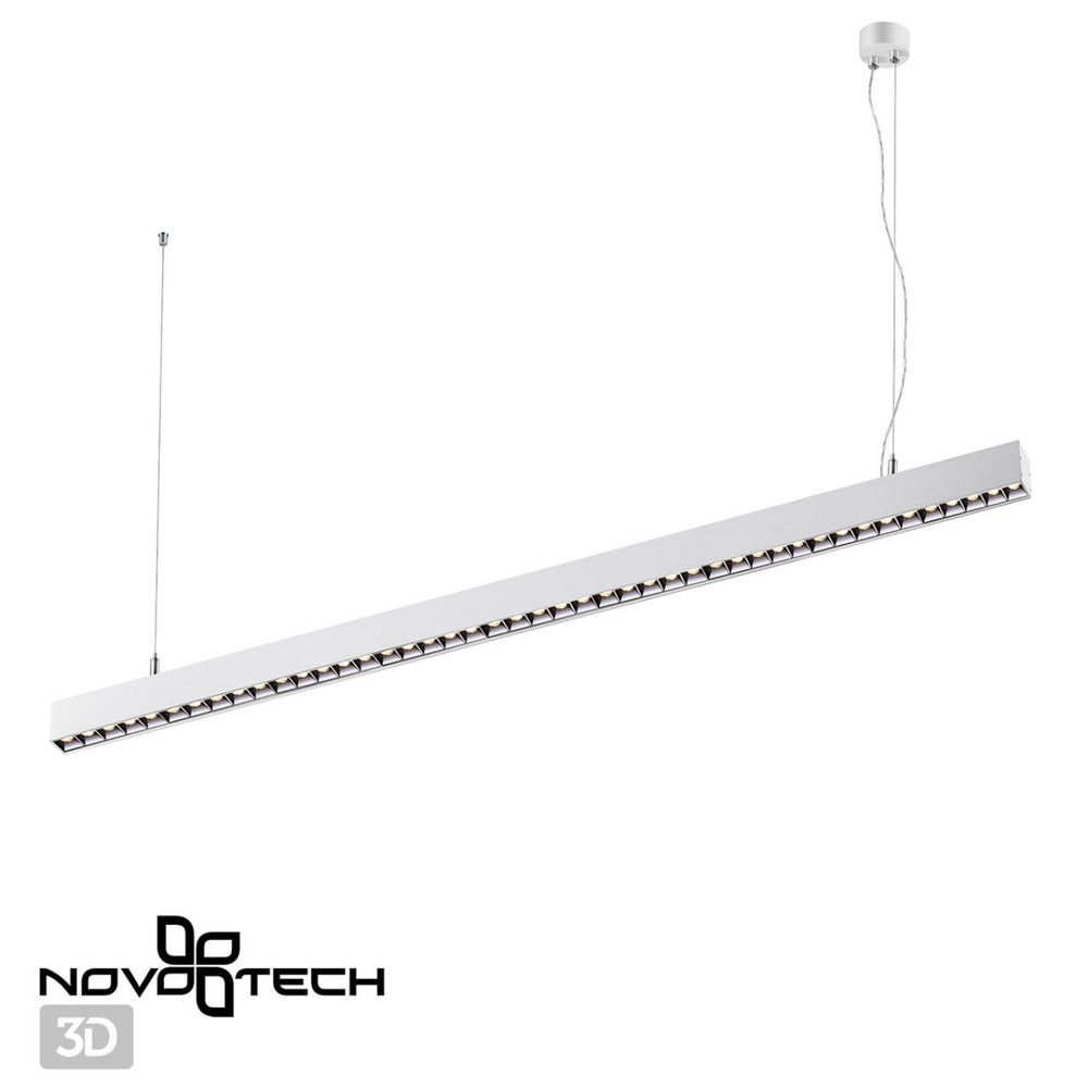 358873 OVER NT22 белый Подвесной светодиодный светильник IP20 LED 4000K 40W 220V ITER