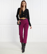 Хлопковые штаны Pinko - фиолетовый(102194 A1B3)