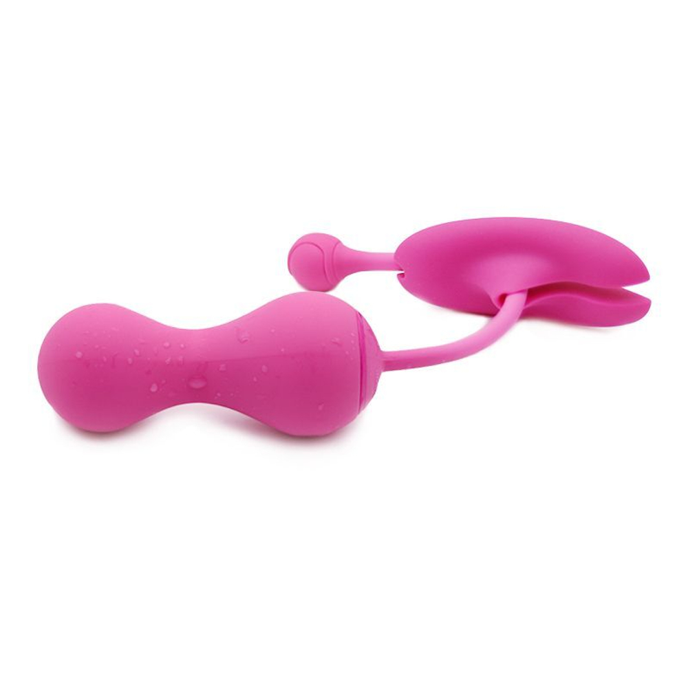 Розовый тренажер Кегеля MAGIC KEGEL MASTER 2 (Цвет: розовый)