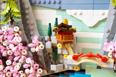 Конструктор LEGO ART 31218 Japanese Cherry Blossom Landscape