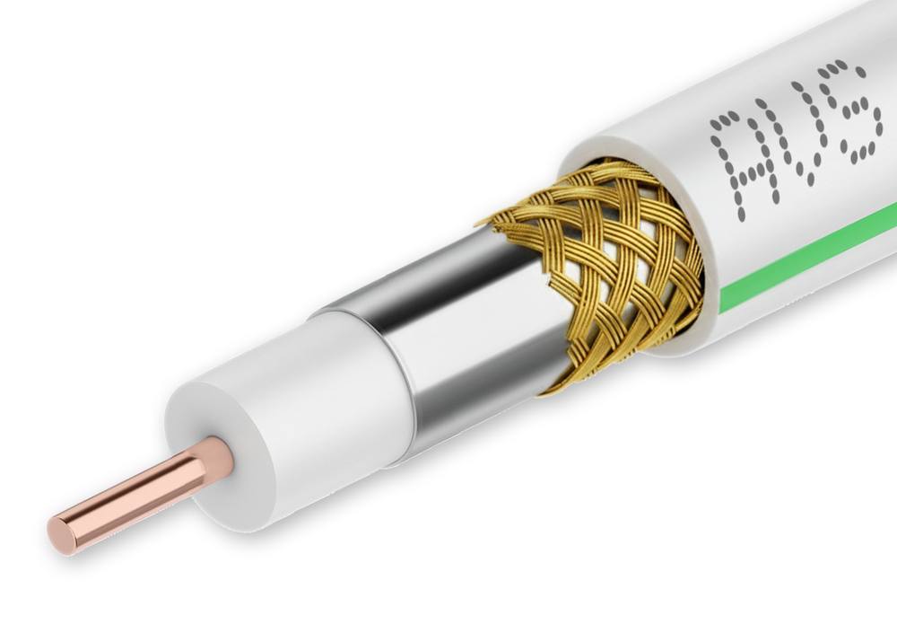 Коаксиальный кабель SAT-703 Dg AVS Electronics Cu (катушка 500m)