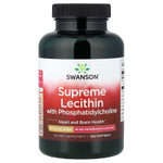 Swanson Vitamins, лецитин с фосфатидилхолином, 300 капсул