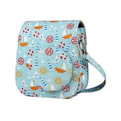 İnstax fotoaparat üzlüyü \ Instant Camera Case Mini 8, 9, 11  Sea 2