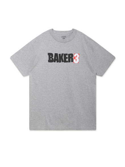 Футболка Кор. Рукав Baker 3 Tee - Heather Grey