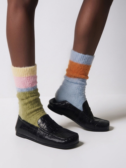loafer croco noir