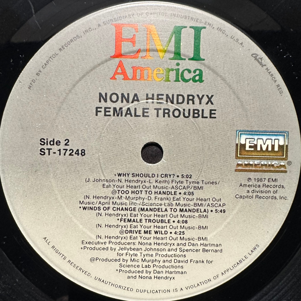 Nona Hendryx - Female Trouble (США 1987г.)