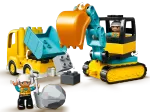 Конструктор LEGO Duplo 10931 Конструктор Грузовой и гусеничный экскаватор