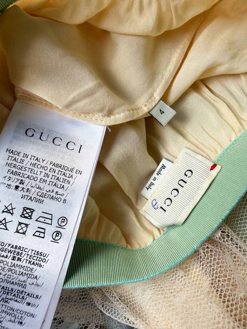 Тюлевая юбка Gucci, 104