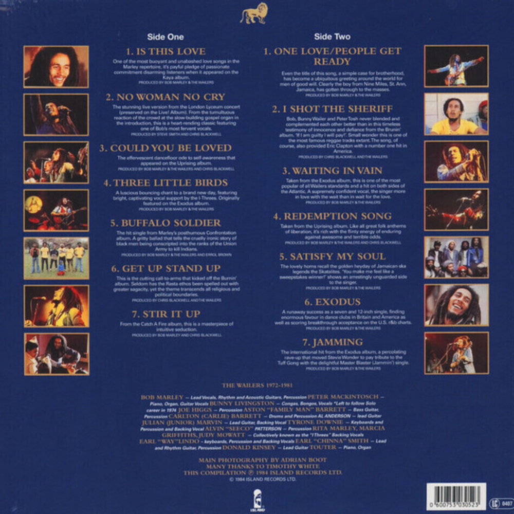 Bob Marley & The Wailers / Legend - The Best Of Bob Marley & The Wailers (LP)