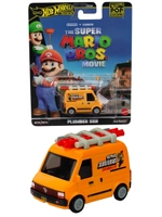 Машинка Хот Вилс Премиум Mario Plumber Van HXD63 HXF03