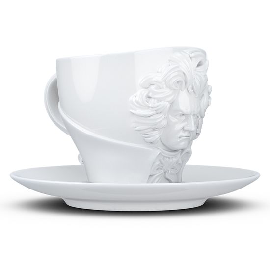 Чайная пара talent, ludwig van beethoven, 260 мл, белая