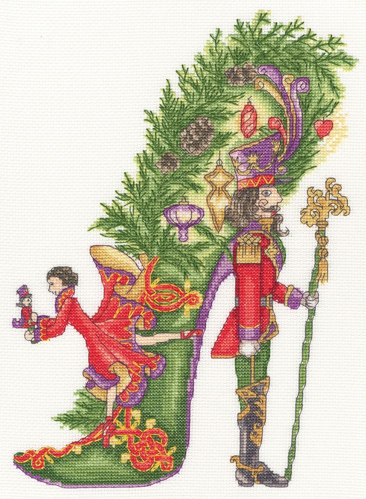 Набор для вышивания нитками Bothy Threads A Christmastide Tale Набор для вышивания нитками Bothy Threads A Christmastide Tale