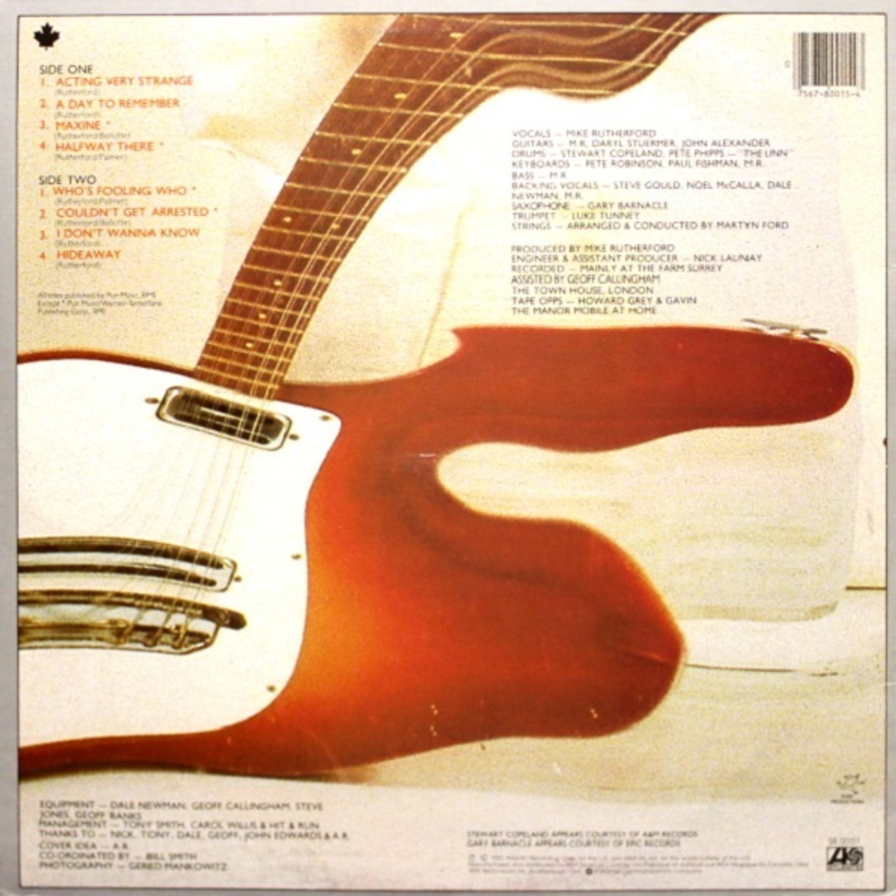 Mike Rutherford / Acting Very Strange (LP)