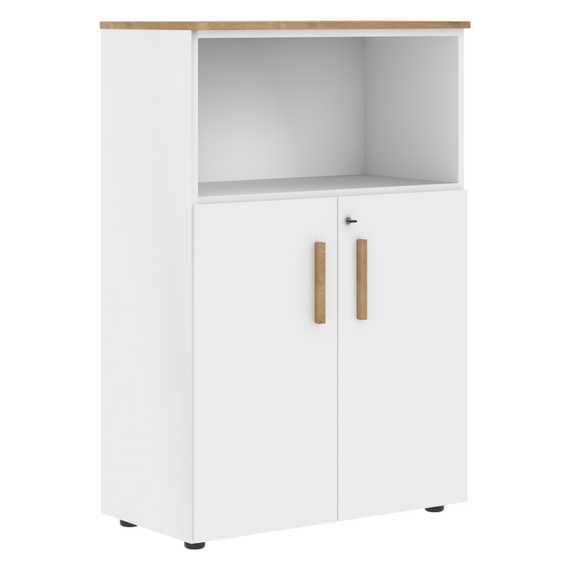 Шкаф с глухими малыми дверьми и топом FMC 80.3(Z)  802х429х1213 FORTA