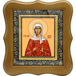 Марфа Римская Персиянка святая мученица. Икона на холсте.