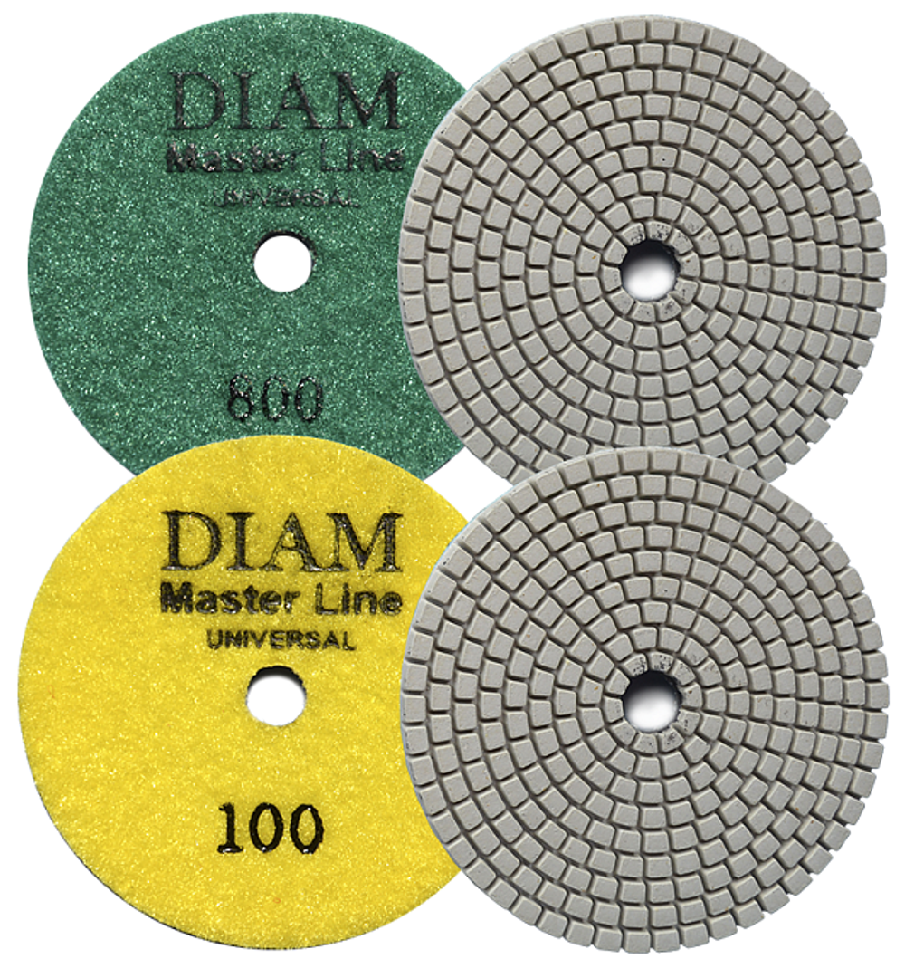 Алмазный гибкий шлифовальный круг DIAM MasterLine Universal 100*2,5 №50 000623