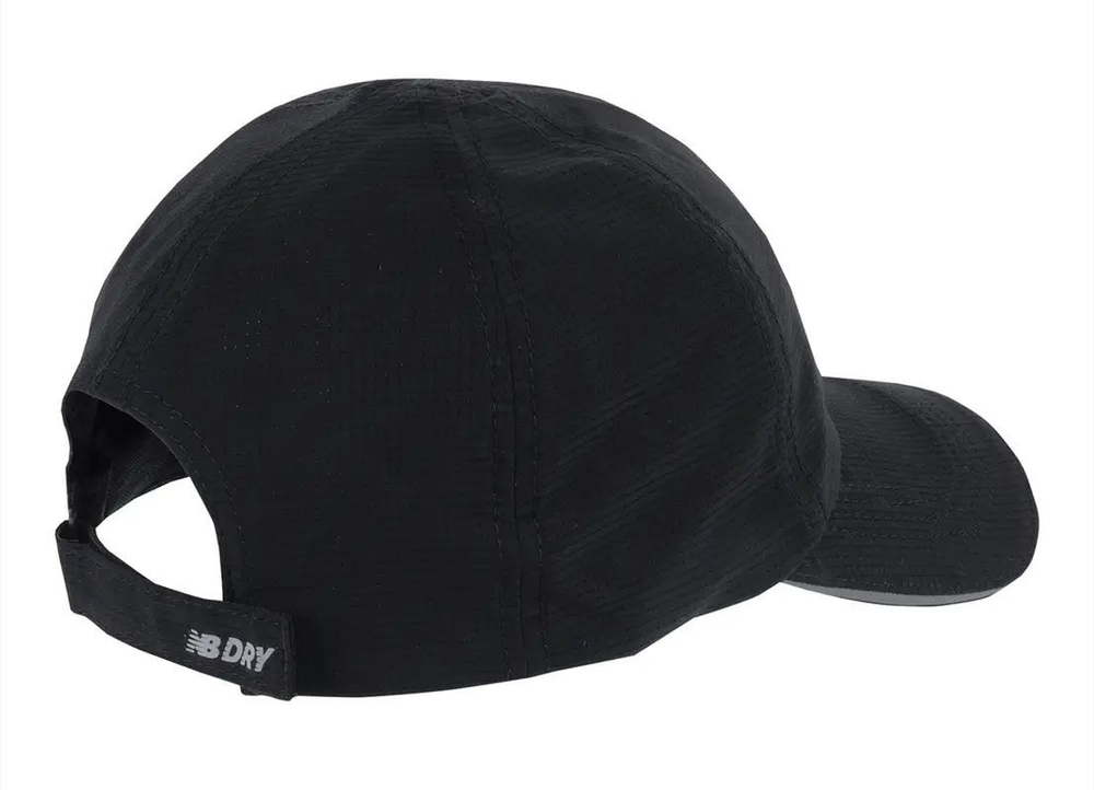 Теннисная кепка New Balance 6 Panel Performance Hat - черный