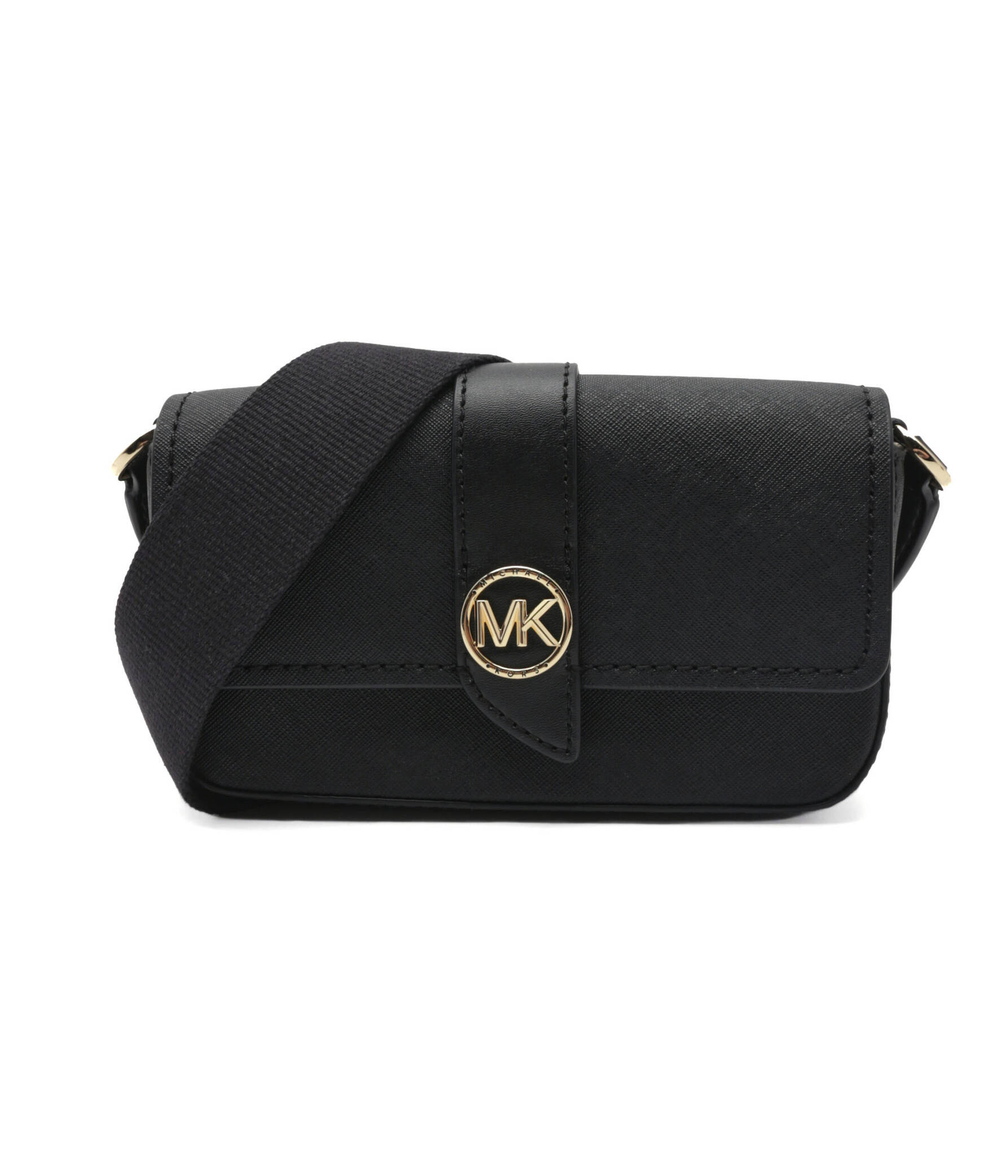 Кожаная сумка-мессенджер Michael Kors - черный(32S3GGRC1L)