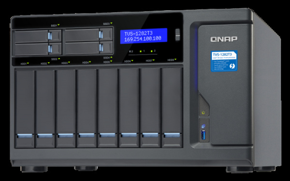 Сетевой RAID-накопитель QNAP TVS-1282T3-i7-64G