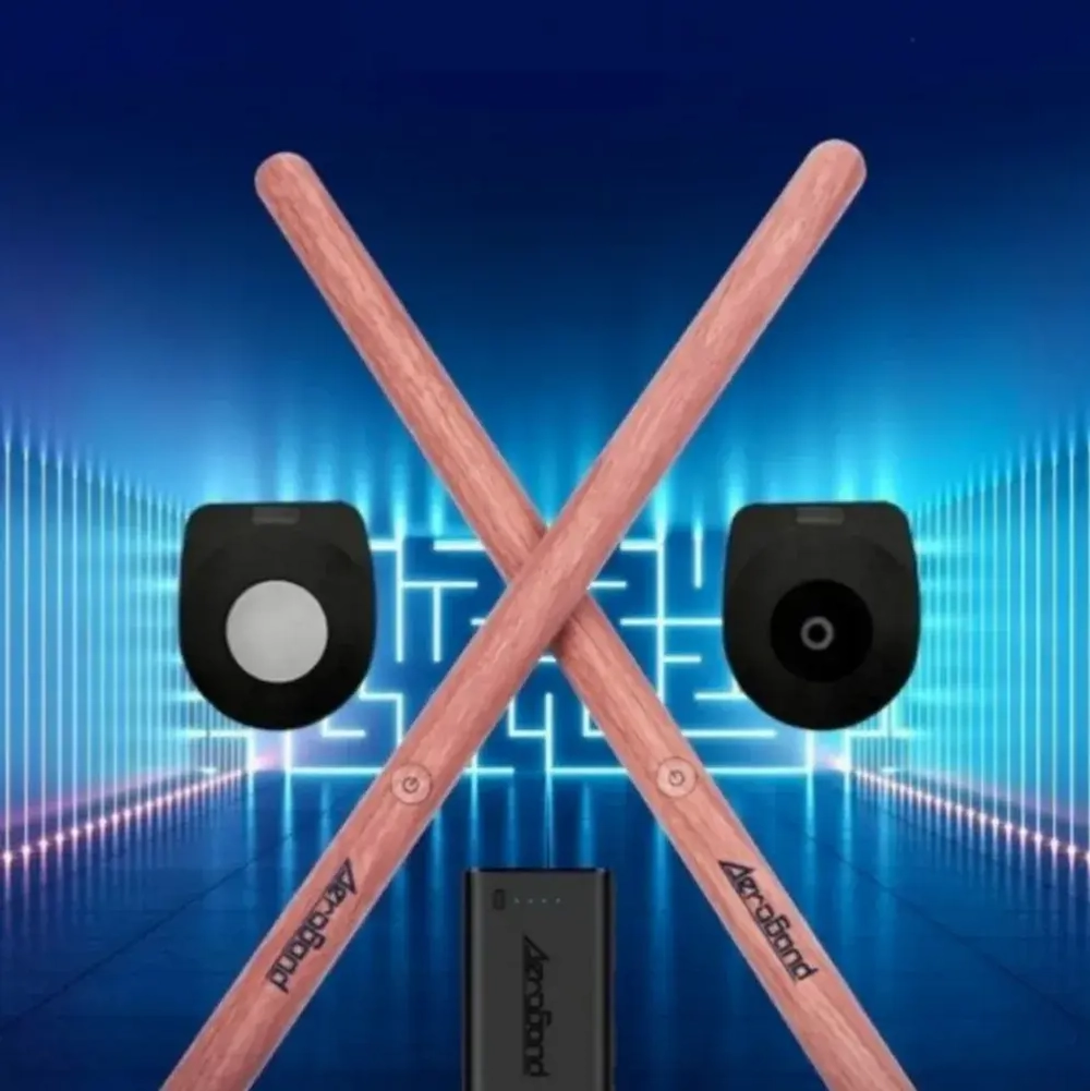Интерактивные барабанные палочки Aeroband PocketDrum 2 Plus для спокойствия соседей