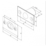 Шариковый фиксатор METLB-15 ( LB-15) CP хром