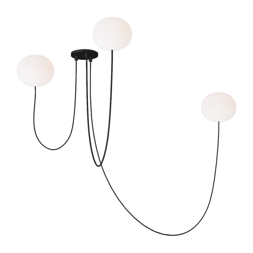Люстра Visual Comfort Helium Small 3 Light Chandelier