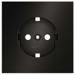 Накладка для розетки с заземлением Voltum S70 METAL VLSM000612