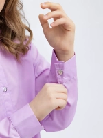 Школьная рубашка классическая oversize