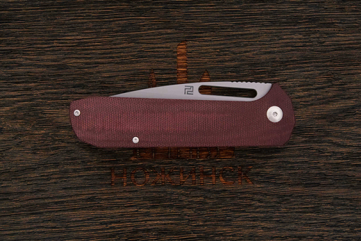 Нож складной Artisan 1843G-DRC Arion, клинок 92мм, сталь CPM S35VN, рукоять микарта/титан