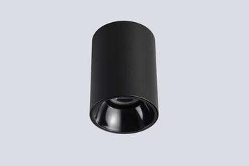 Накладной точечный светильник 1*GU10 CLT 084C BL чёрный Crystal Lux