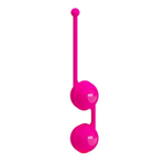 Ярко-розовые вагинальные шарики Kegel Tighten Up III