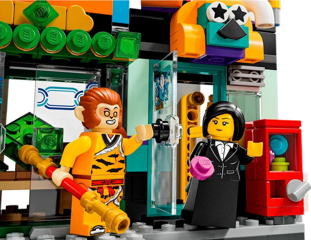 Конструктор LEGO Monkie Kid 80054 Пятилетие Мегаполиса