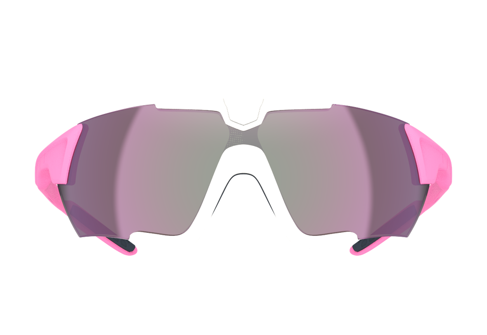 Спортивные очки 720armour Kamikaze Pro / Pale Red Violet Temple / Matte White Gasket / HC Violet Pink Lens