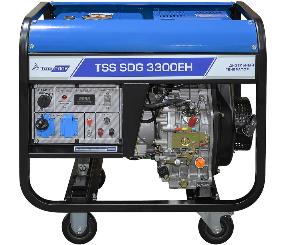 Дизель генератор 3 кВт TSS SDG 3300EH