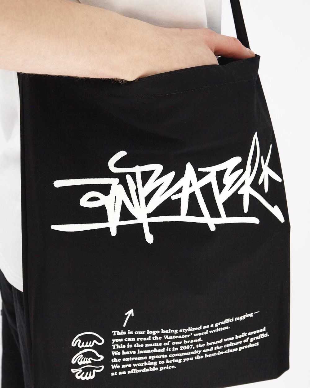 Сумка Anteater Shopperbag Тэг Черный