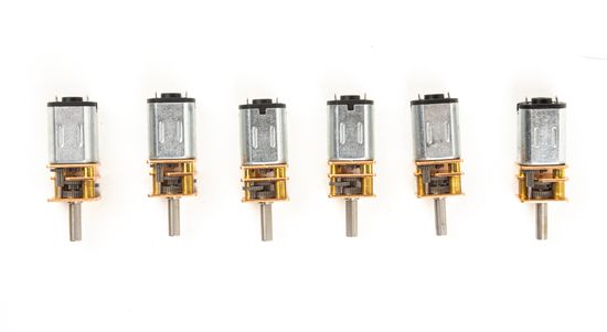 DC мотор с редуктором GA12-N20 15 rpm/min 12V