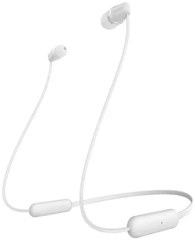 Беспроводные наушники Sony WI-C200, белый