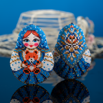  Матрешка с мишкой
